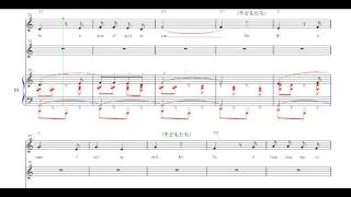 ドレミの歌 楽譜 ピアノ  歌詞 英語　DO-RE-MI　sheet Music