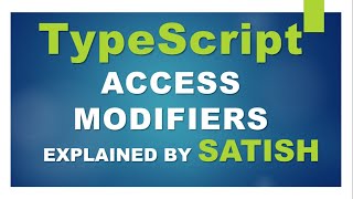 learn TypeScript | Access Modifiers | Class Encapsulation #interfaces #ts #typescript
