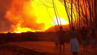 Leilani Estates Eruption #KilaueaVolcano UPDATE NEW Watching them dance