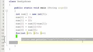 71. Calculation with Array in Java Programming (Hindi)