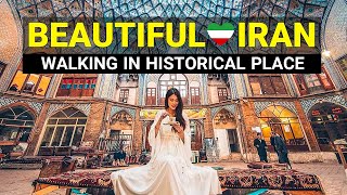 IRAN VLOG - Walking In Historical Place | Kashan / بازار سنتی کاشان ایران