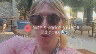 Rhodes Holiday Vlog. Mitsis Rodos Village \u0026 Lindos.