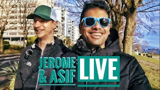 Jerome and Asif Live in Vancouver BC  🌈✨🍁🇨🇦