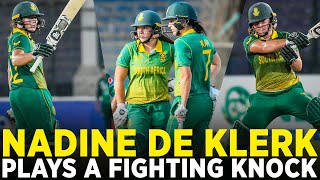 Nadine de Klerk Plays a Fighting Knock | Pakistan W vs South Africa W | 3rd ODI 2023 | PCB | M3D2A