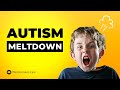 What is an Autism Meltdown? Meltdown and Autism