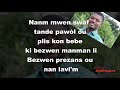 ou se bone nan male yvon elort lyrics koze kretyen