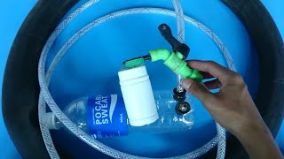 How to make a compressor and spray gun