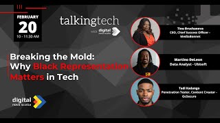 Talking Tech | Breaking the Mold: Why Black Representation Matters in Tech