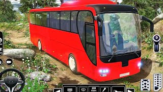 Bus Simulator 2025: Euro City Coach Bus Offroad Driving Simulator Games - Bus Game Android Gameplay