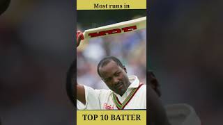 Top 10 Most run scorer in International Cricket #shorts #cricket