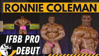 Ronnie Coleman's IFBB PRO Debut - 1992 Chicago Pro