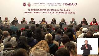 Primer encuentro de economía solidaria, cooperativismo y cuidados de la Ciudad de México