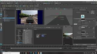 Live Action CG Car -  Part 3 - HDRI setup in maya