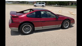 I bought a 1987 Pontiac Fiero GT with only 12k miles on it!