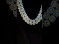 Iced Out Diamond VVS Tennis Chain Men's Jewelry Diamond Necklace #hiphop #diamond