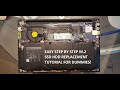 System Not Booting? Dell XPS 13 9360 m.2 SSD Hard Drive Replacement (Easy Step By Step Tutorial)