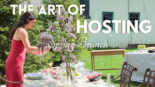 The Art of Hosting Episode 2 | Spring Brunch | Setting a Table | Spring Decor | Spring Table Setting