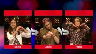 Sanie Vs Anne Vs Maria - Focus | Battle | The Voice Kids 2016