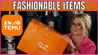 TEMU HAUL | FASHIONABLE ITEMS AND HOME ESSENTIALS | UNBOXING HAUL AND REVIEW | #temu #temureview