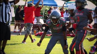 FREE FLOW VISUALS - Jabril Perry Highlights vs 12U VA Hokies. #youthfootballhighlights