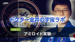 「ドクター金井の宇宙ラボ VOL.1　アミロイド実験」