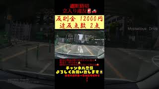 遮断踏切立入り違反🚨🚗