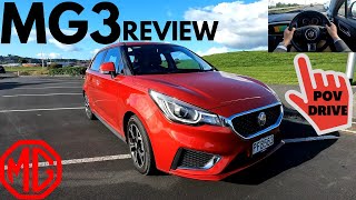 MG3 1.5L Review, Walkaround, POV Test Drive -- Best Selling Small Hatchback in Australasia?