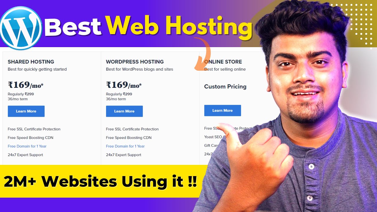 Best Web Hosting For WordPress Website | Fast, Reliable, 24/7 Expert ...