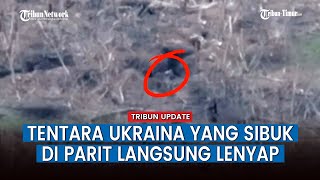 Ledakan Dahsyat di Parit Pasukan Ukraina, Ulah Tentara Putin!