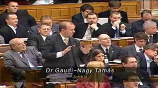 Dr. Gaudi Nagy Tamás az MSZP (egyik) kedvence