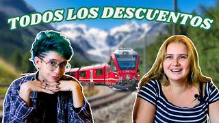 SUPER DESCUENTOS para VIAJAR en TREN en EUROPA 2024 | Cami y Waldi