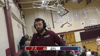 Caribou at Foxcroft Varsity boys basketball (1:15 PM