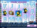 playtech s video slot penguin vacation bonus game win