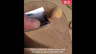 Satisfying Wood Carving \u0026 Ingenious Woodworking Joints ▶#vedu #short