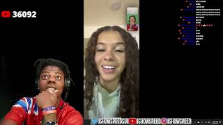 IShowSpeed Shows Aaliyah His Toe ๐คข๐คฎ & Does The Turbulence ๐๐