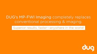 DUG Multi-parameter FWI Imaging goes global!