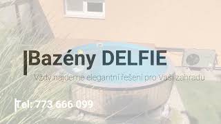 Samonosný nadzemní bazén DELFIE od firmy KOUPEMESE s.r.o.