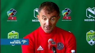 Milutin Sredojević readies his charges for Nedbank Cup