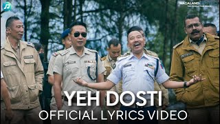 Yeh Dosti / official lyrics video I Matubo Zeliang || World MusicDay 2023 Nagaland police