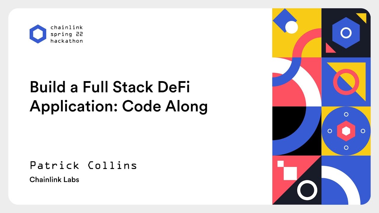 Build A Full Stack Defi Application Code Along Youtube