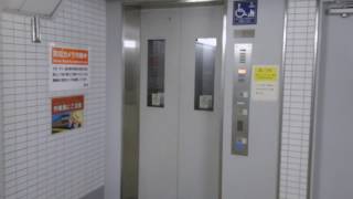 大阪市営地下鉄四つ橋線北加賀屋駅ホームー改札エレベータ(No.1）(2017)osaka city subway yotsubasi line kitakagaya st elevator