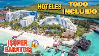 TOP 6 HOTELES ⭐️mas BARATOS Todo Incluido en CANCUN 2023 / Hoteles BARATOS en Ca