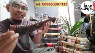 Golok Kopak Dawing || Full Kayu Galih Asem || Spring Stell 35cm