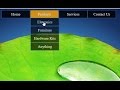 How to Create a Transparent Dropdown or navigation Menu with CSS and HTML