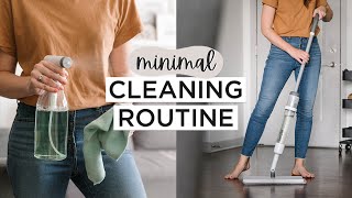 Minimalist CLEANING & TIDYING Routine | Clean With Me