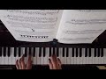 la minör armonik gam çift el 2 oktav a harmonic minor scale hands together 2 octaves