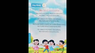 We Shall Overcome Rhyme |Sing Along | Go kindergarten