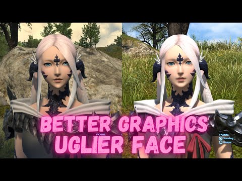 They fixed benchmark but they didn't fix her face FFXIV