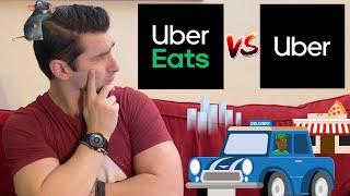 Uber Eats Driver vs Uber Driver: What's the BETTER Option?