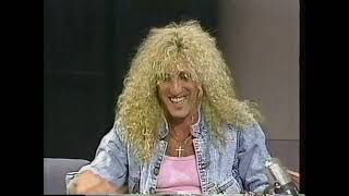 Dee Snider (Twisted Sister) 1987 David Letterman Interview